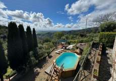 Toscana - Ferienhaus Nr. 1025 in toller Aussichtslage mit Meerblick und Pool - Haus nähe Meer für 1 - 5 Personen